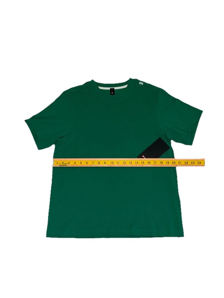 Lululemon LULULEMON ZEROED IN SHORT SLEEVE RACERWAY GREEN SIZE MEDIUM Size US M / EU 48-50 / 2 - 2 Thumbnail
