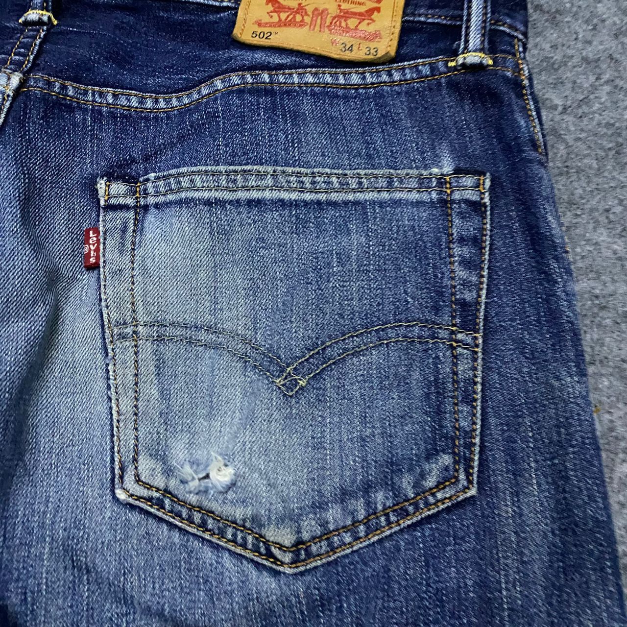 If Six Was Nine 💥Best Offer💥Vintage Levis 502 Distressed Denim Size US 36 / EU 52 - 12 Thumbnail