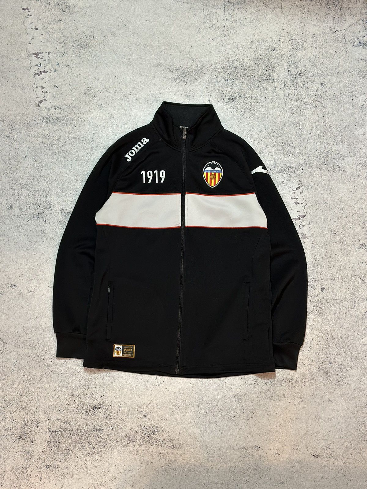 Joma Valencia full zip sweatshirt football Joma Size US S / EU 44-46 / 1 - 1 Thumbnail