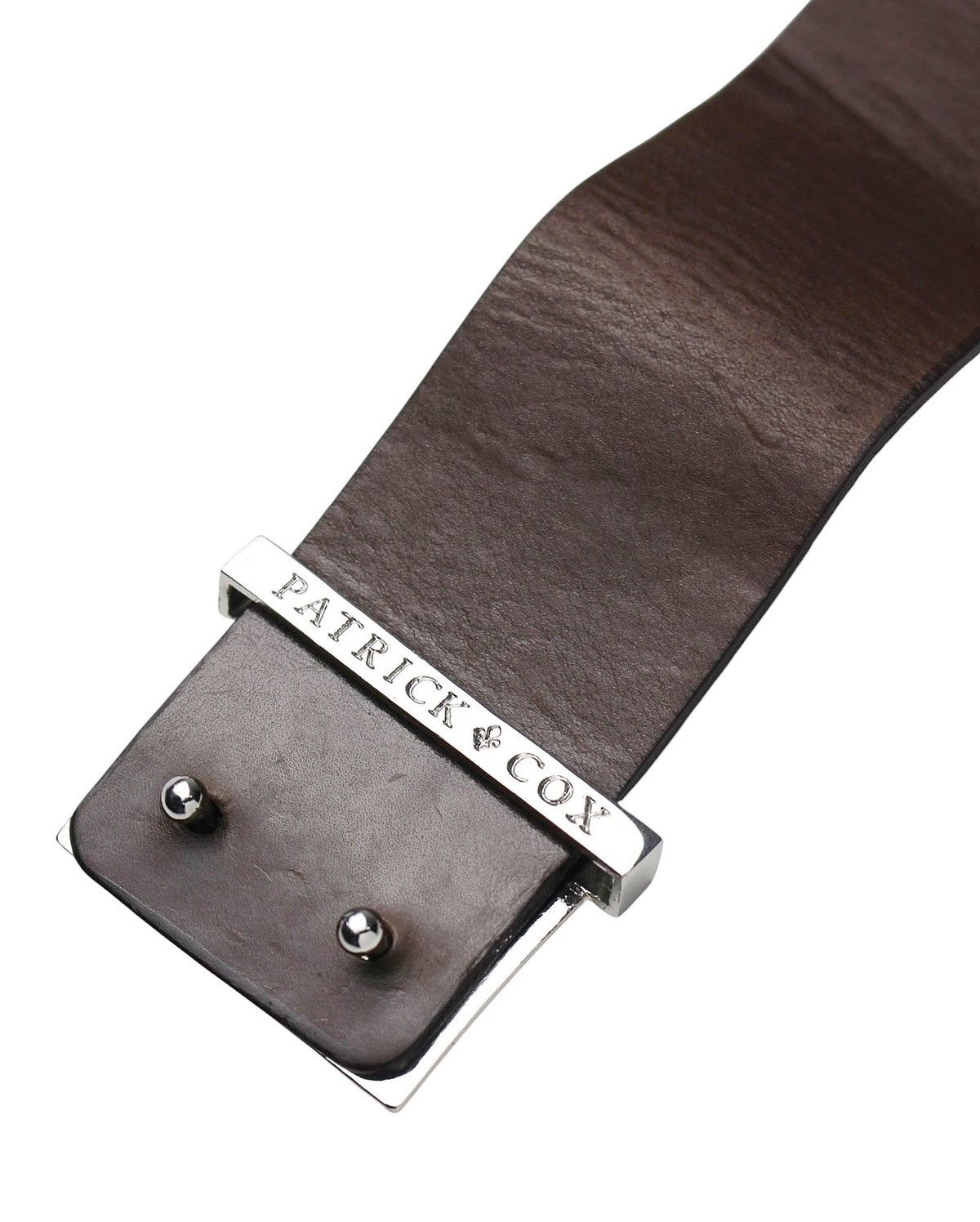 Vintage 2000S PATRICK COX WIDE LEATHER BRACELET Size ONE SIZE - 5 Thumbnail