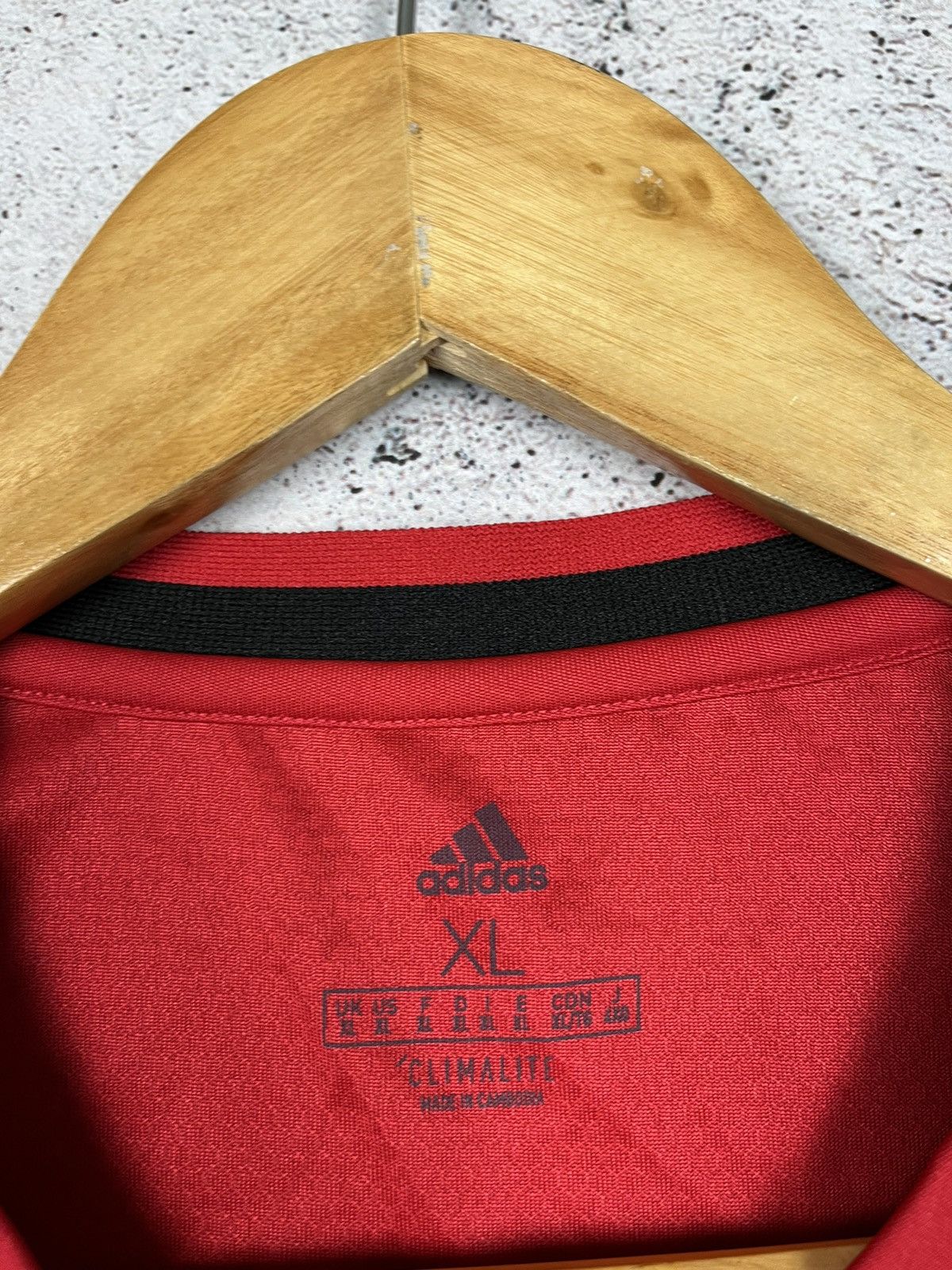 Adidas MANCHESTER UNITED 2019/20 HOME FOOTBALL SOCCER JERSEY ADIDAS Size US XL / EU 56 / 4 - 9 Thumbnail