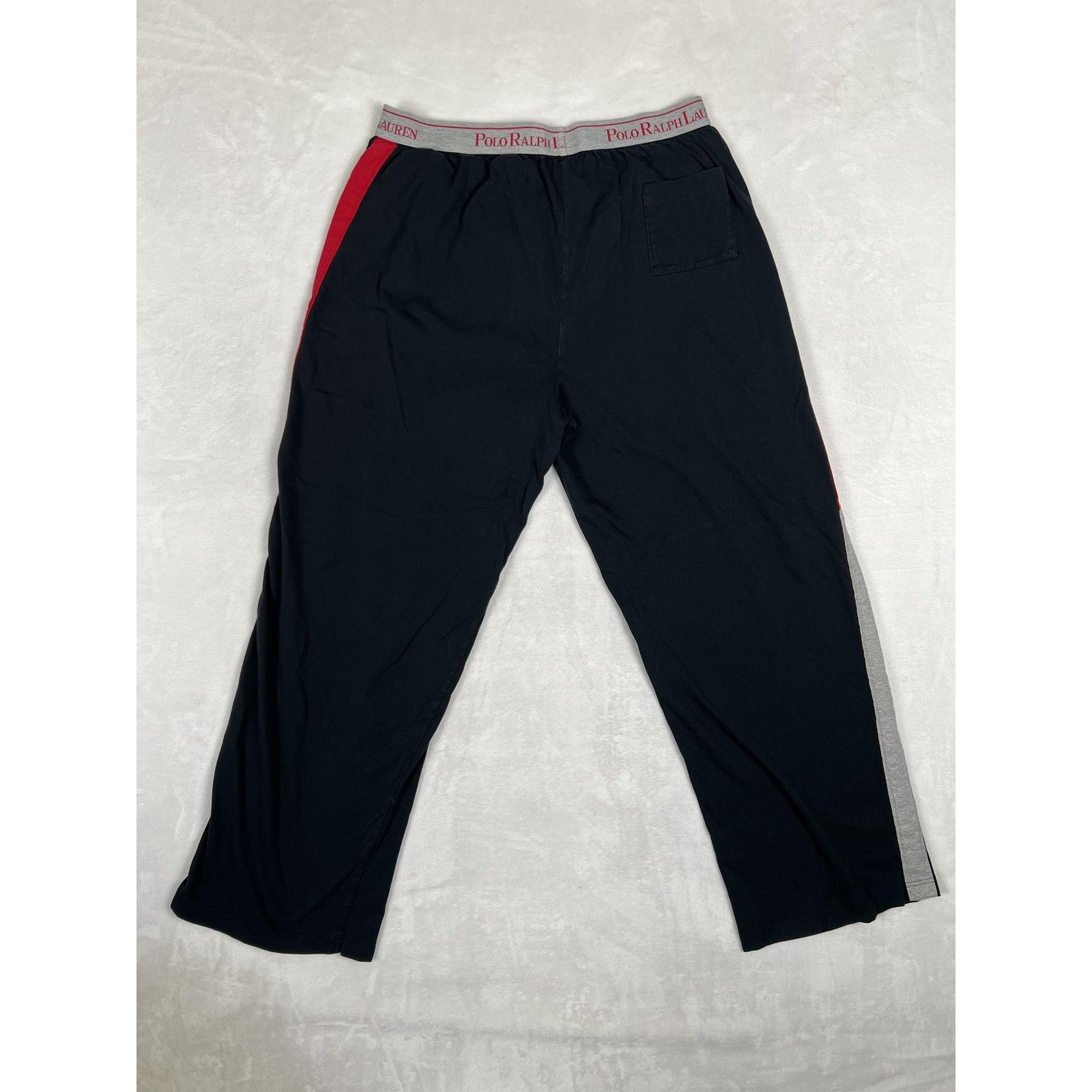 Polo Ralph Lauren Polo Ralph Lauren Sleepwear Pants Mens Large Black Red Logo Size US 34 / EU 50 - 6 Thumbnail