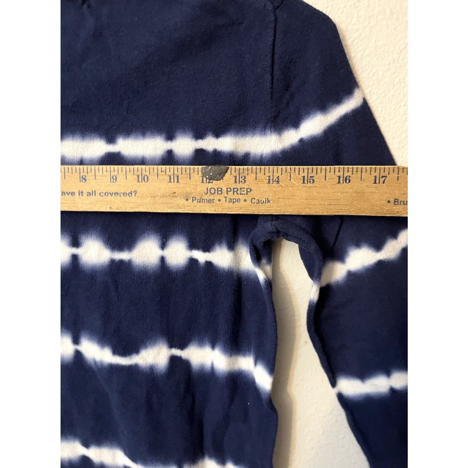 J.Crew J.CREW Womens Tie Dye Sweater Pullover Long Sleeve XS Navy Blue Lightweight Casual Size XS / US 0-2 / IT 36-38 - 5 Thumbnail