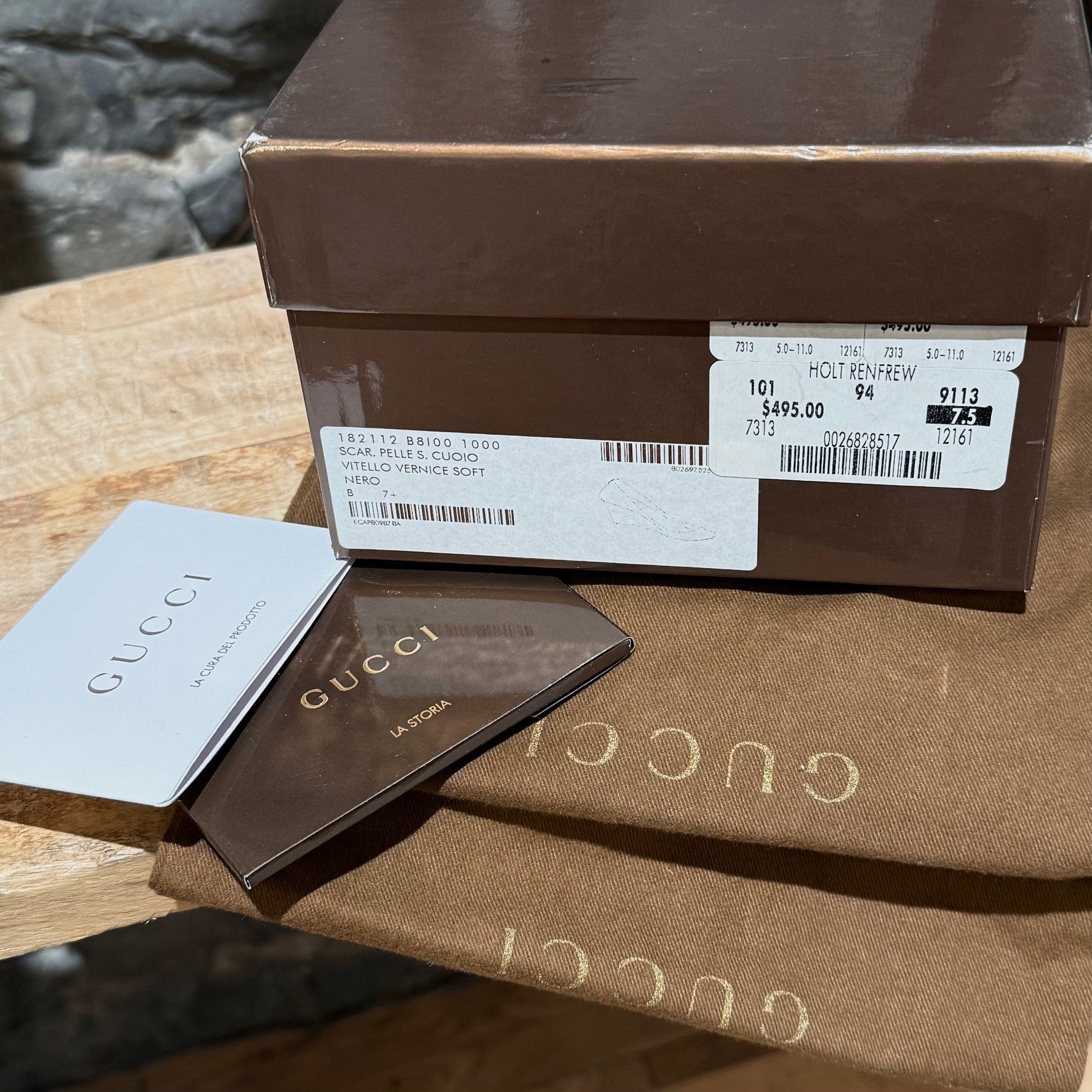 Gucci Gucci Black Patent GG Wedge Pumps Size US 7.5 / IT 37.5 - 13 Thumbnail