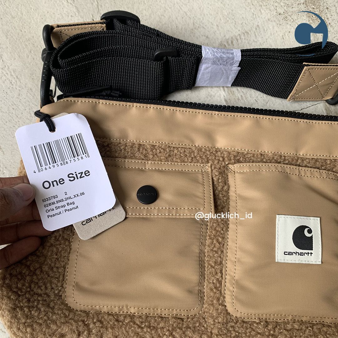Carhartt Wip Carhartt WIP, Orla Strap Bag Peanut/Peanut Size ONE SIZE - 4 Thumbnail