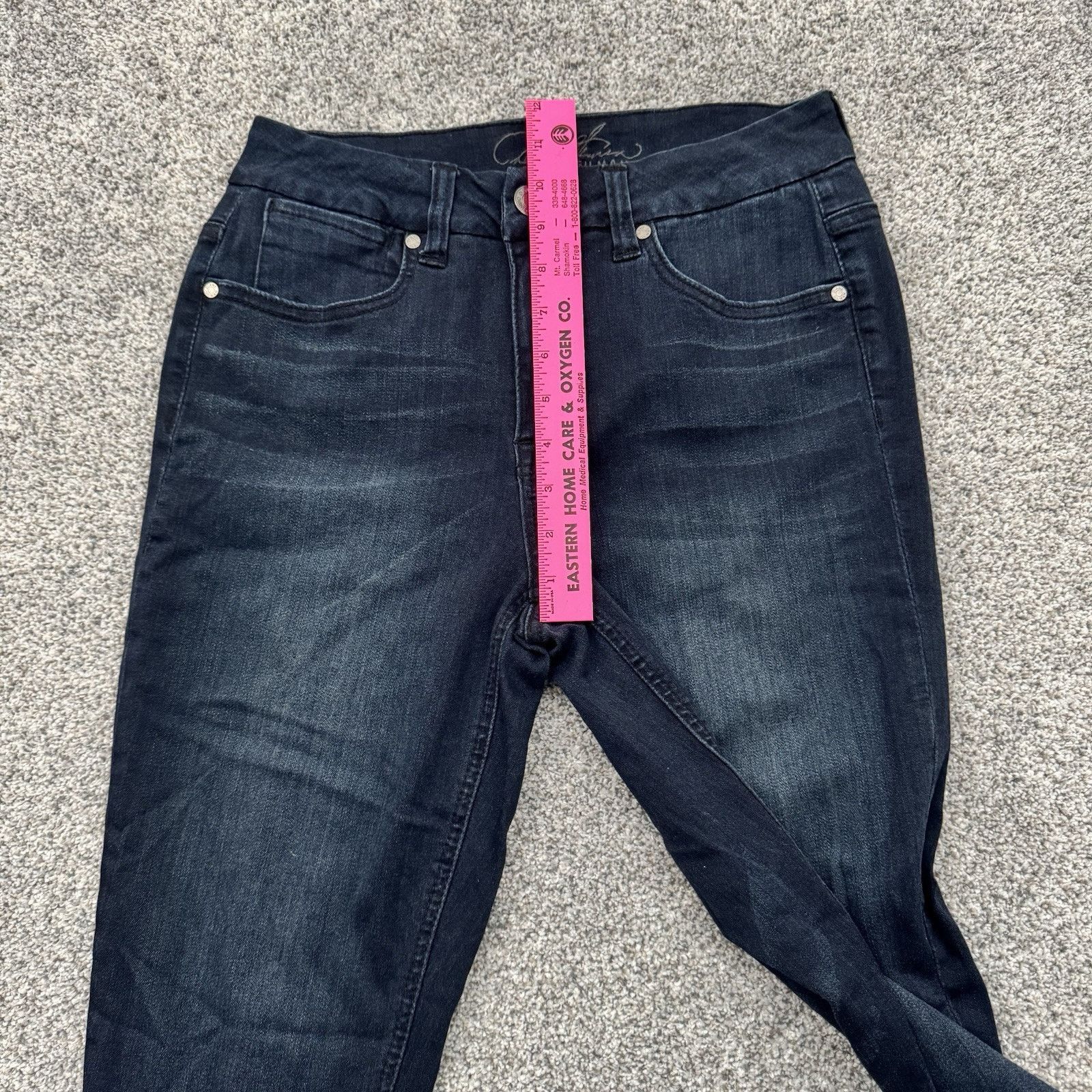 Other Diane Gilman Legging Jeans Womens Size 0 US 2 Office 2010s Size 25" / US 0 / IT 36 - 5 Thumbnail