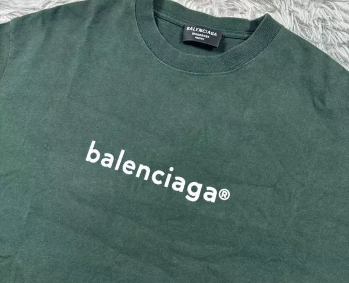 Balenciaga Balenciaga letter short sleeved shirt Size US S / EU 44-46 / 1 - 5 Thumbnail