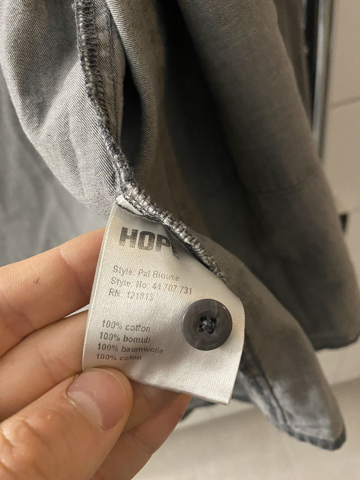 Hope HOPE cropped shirt size Small Size US S / EU 44-46 / 1 - 4 Thumbnail