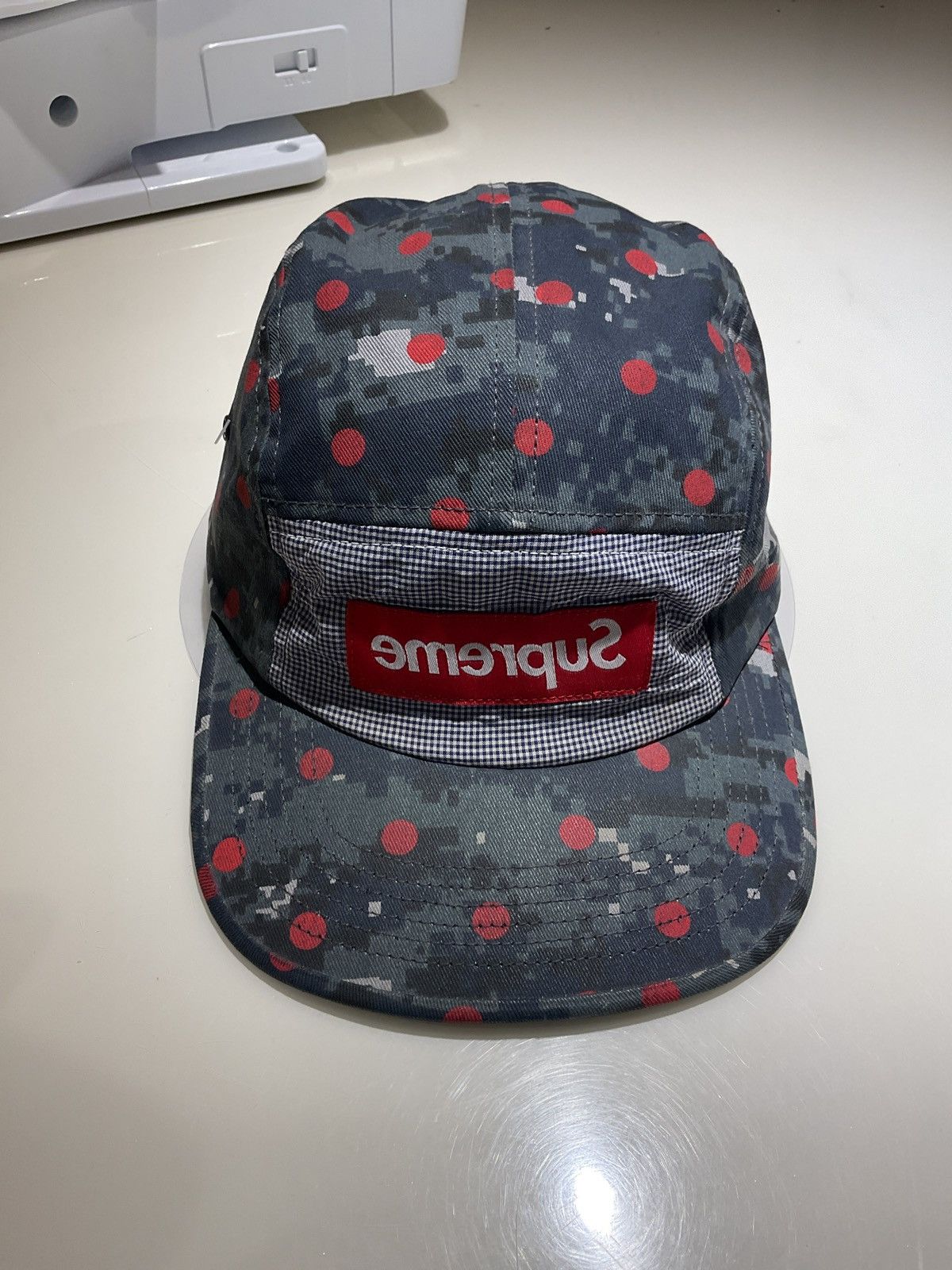 Comme des Garcons SHIRT × Supreme Supreme x COMME Des GARÇONS SHIRT Digital Camo Camp Hat Size ONE SIZE - 1 Thumbnail
