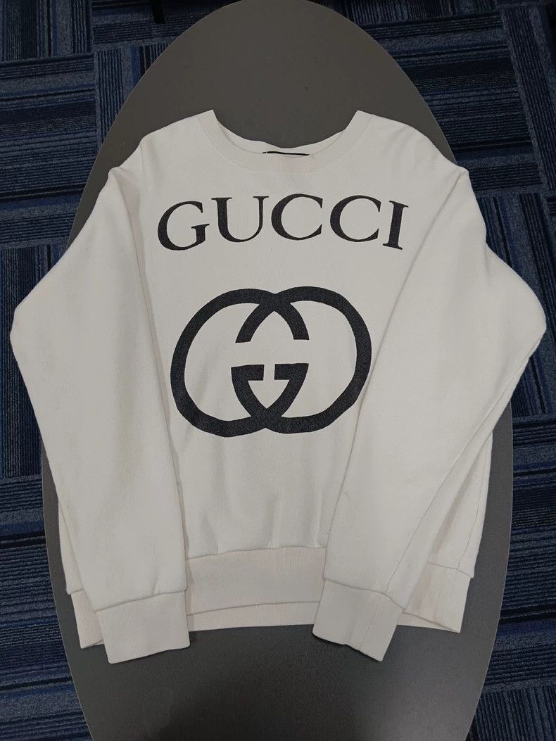 Gucci Gucci Double G printed round-neck sweatshirt 2504-Nextarrow Size US S / EU 44-46 / 1 - 1 Thumbnail
