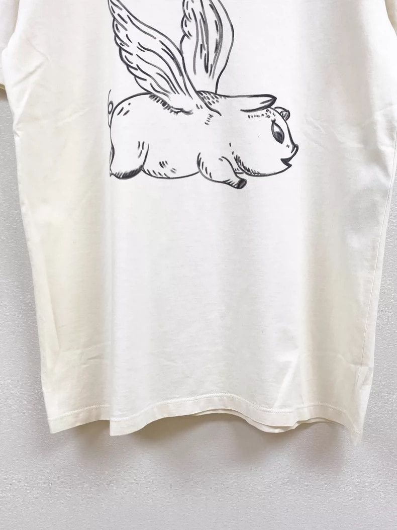 Gucci GucciFlying pig short sleeves Size XS / US 0-2 / IT 36-38 - 3 Thumbnail
