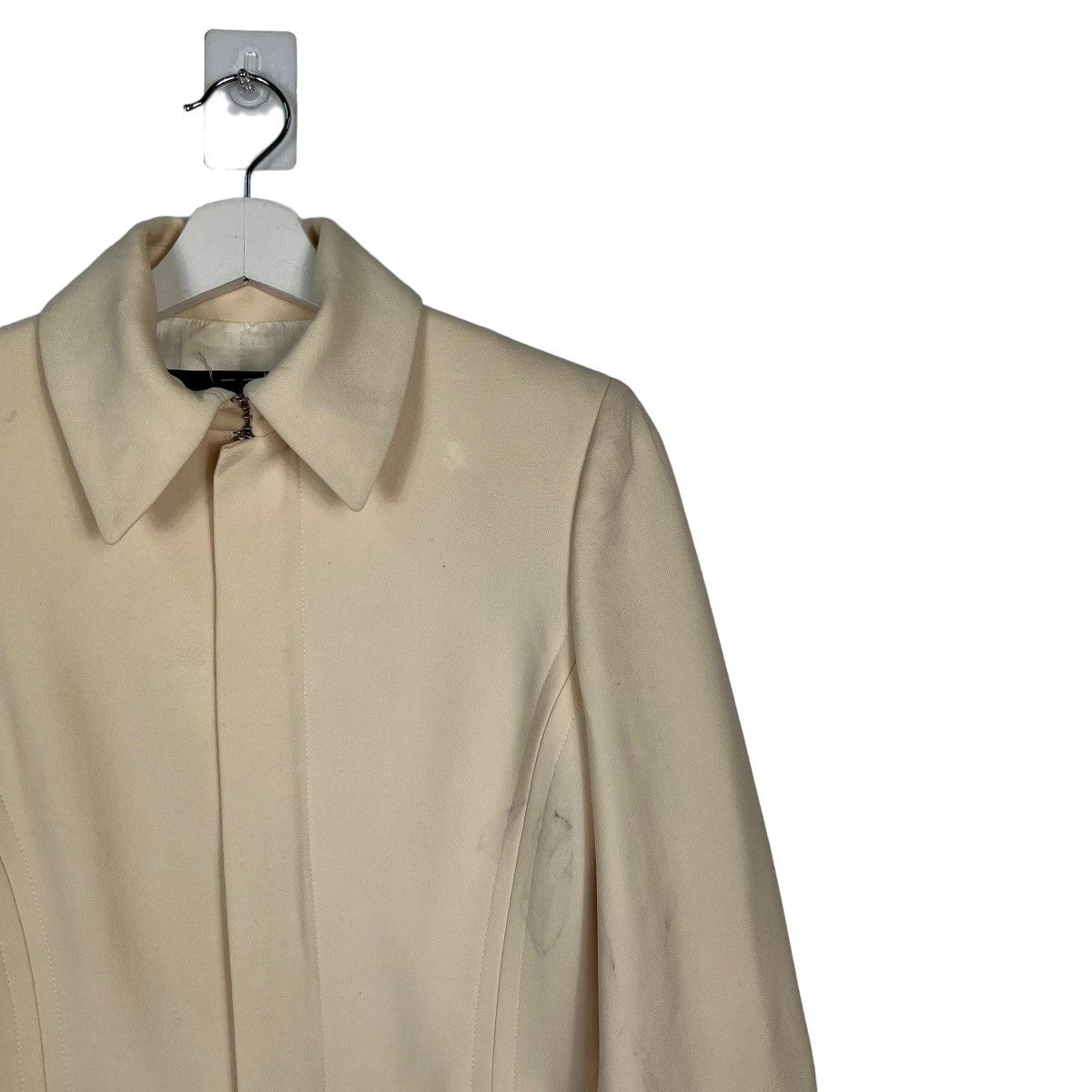 John Bartlett 🔥 JOHN BARTLETT CROPPED GARMENT JACKET MADE IN ITALY Size S / US 4 / IT 40 - 7 Thumbnail