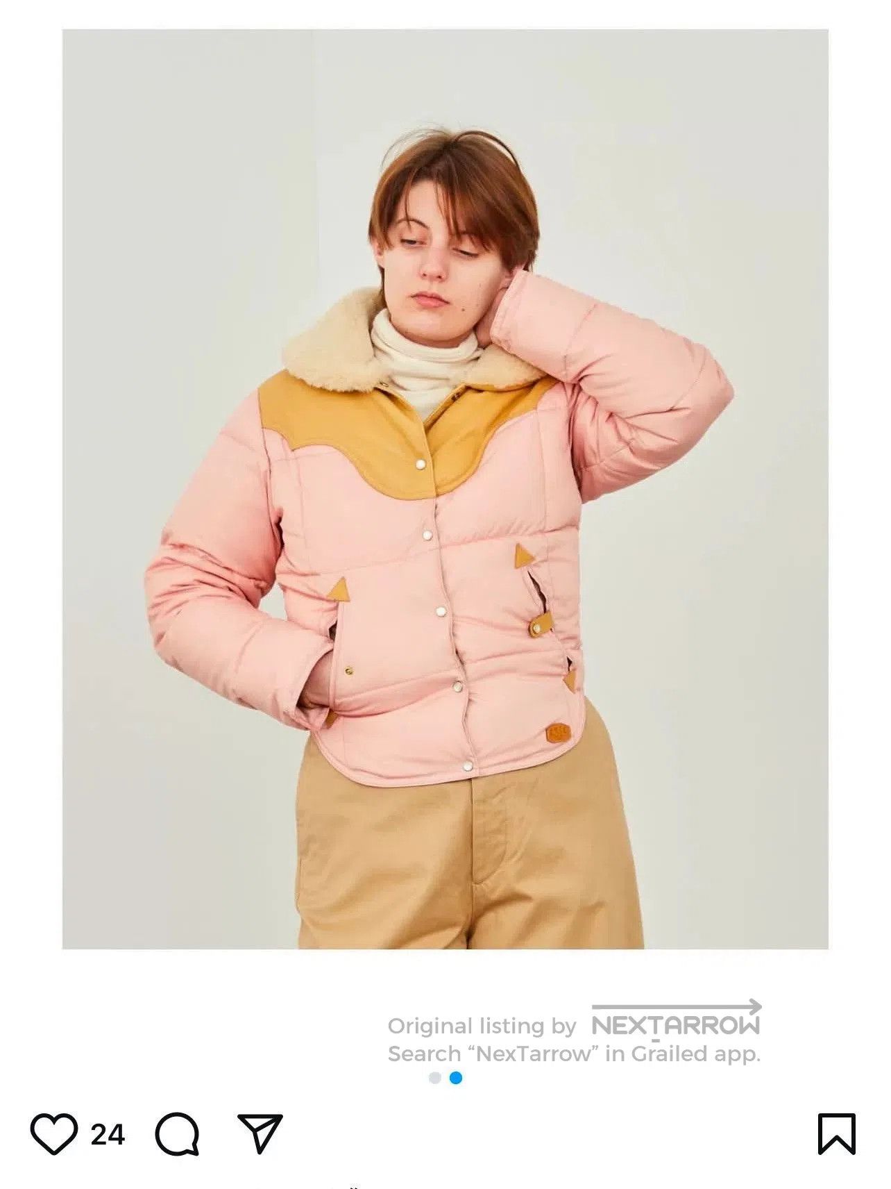 Nigel Cabourn Classic Women's Down Jacket by Nigel Cabourn. Size M / US 6-8 / IT 42-44 - 1 Thumbnail