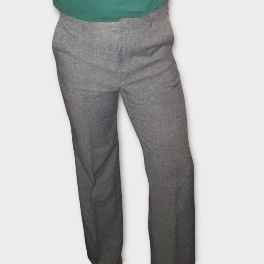 Levi's Levi's Action Slacks | Vintage 70s Blue- Gray | 36x30 Size US 36 / EU 52 - 3 Thumbnail