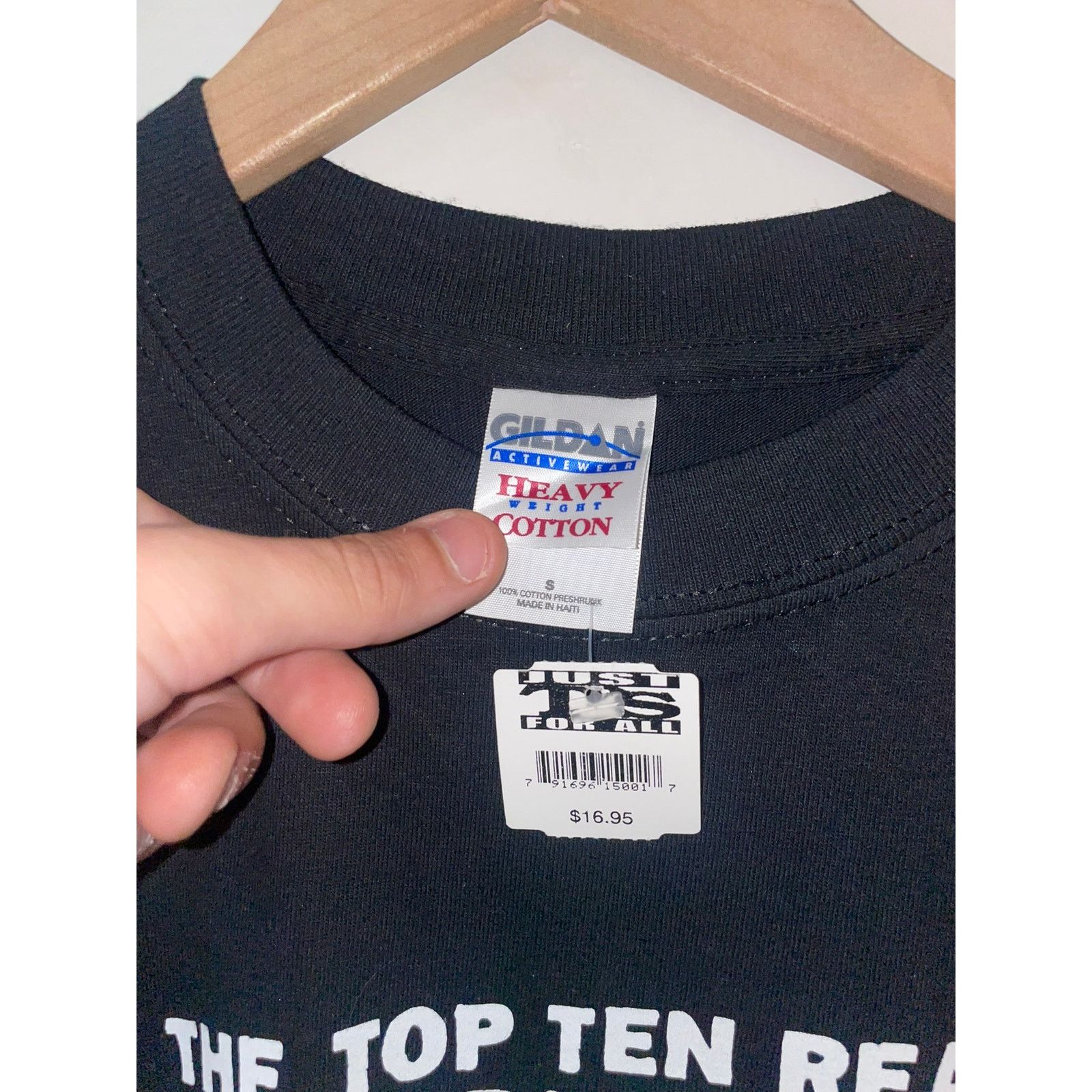 Gildan Y2K The Top Ten Reasons I Procrastinate Joke Shirt 2000s S Size US S / EU 44-46 / 1 - 4 Thumbnail