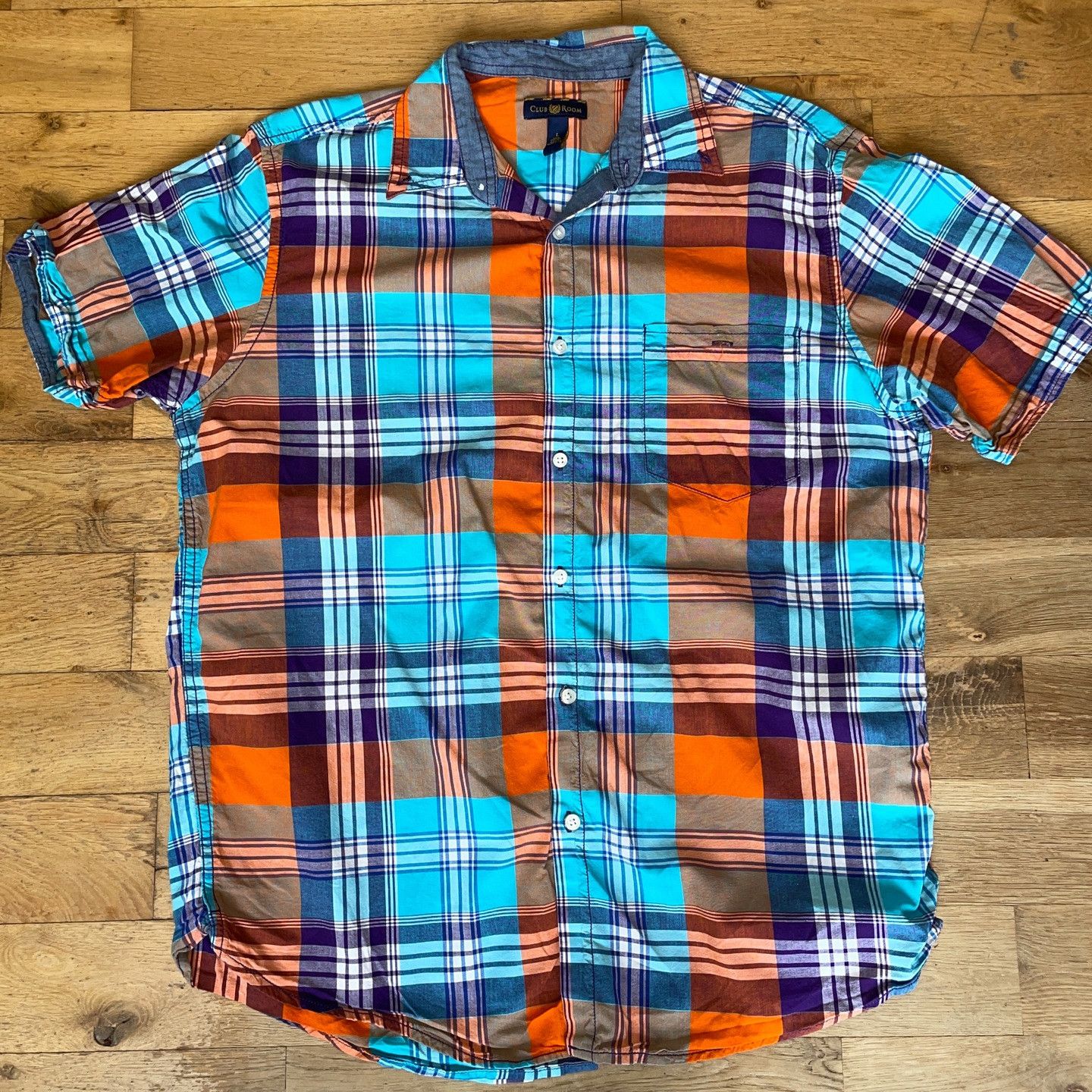 Club Room Club Room Men's Trendy Holiday Shirt Check Size L Size US M / EU 48-50 / 2 - 1 Thumbnail