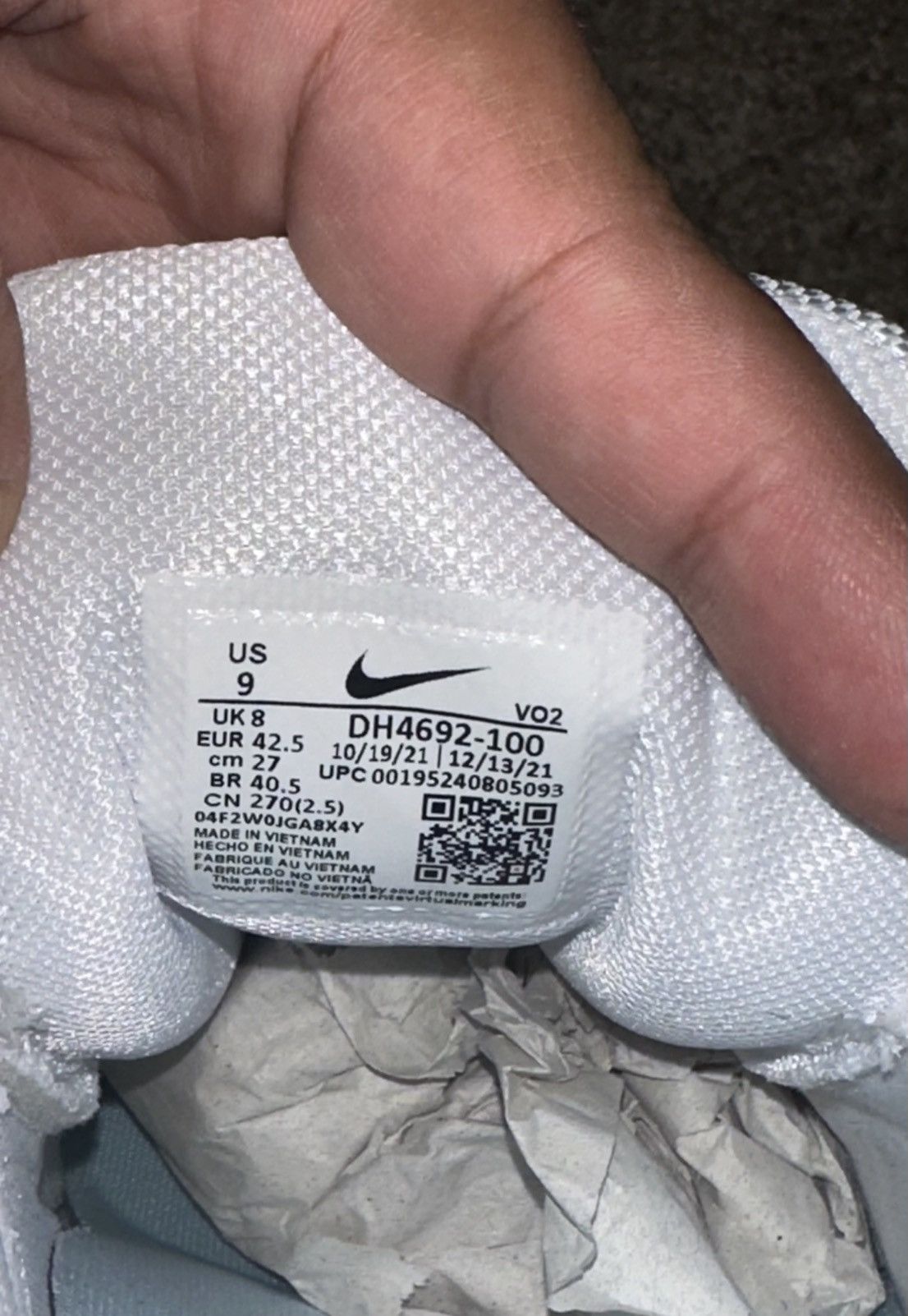 NOCTA Drake x Nike WHITE “Nocta Hot Step” (BRAND NEW) Size US 9 / EU 42 - 7 Thumbnail