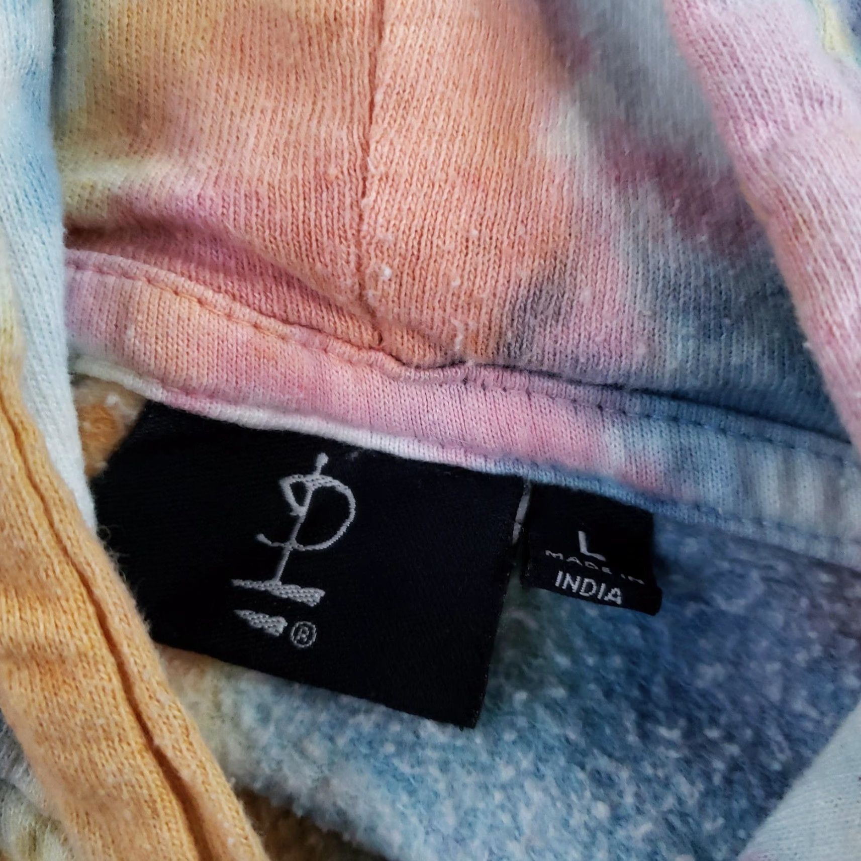Vintage Pink Floyd Hoodie Mens Large Blue Tie Dye Wish You Were Here Graphic Sweatshirt Size US L / EU 52-54 / 3 - 6 Thumbnail