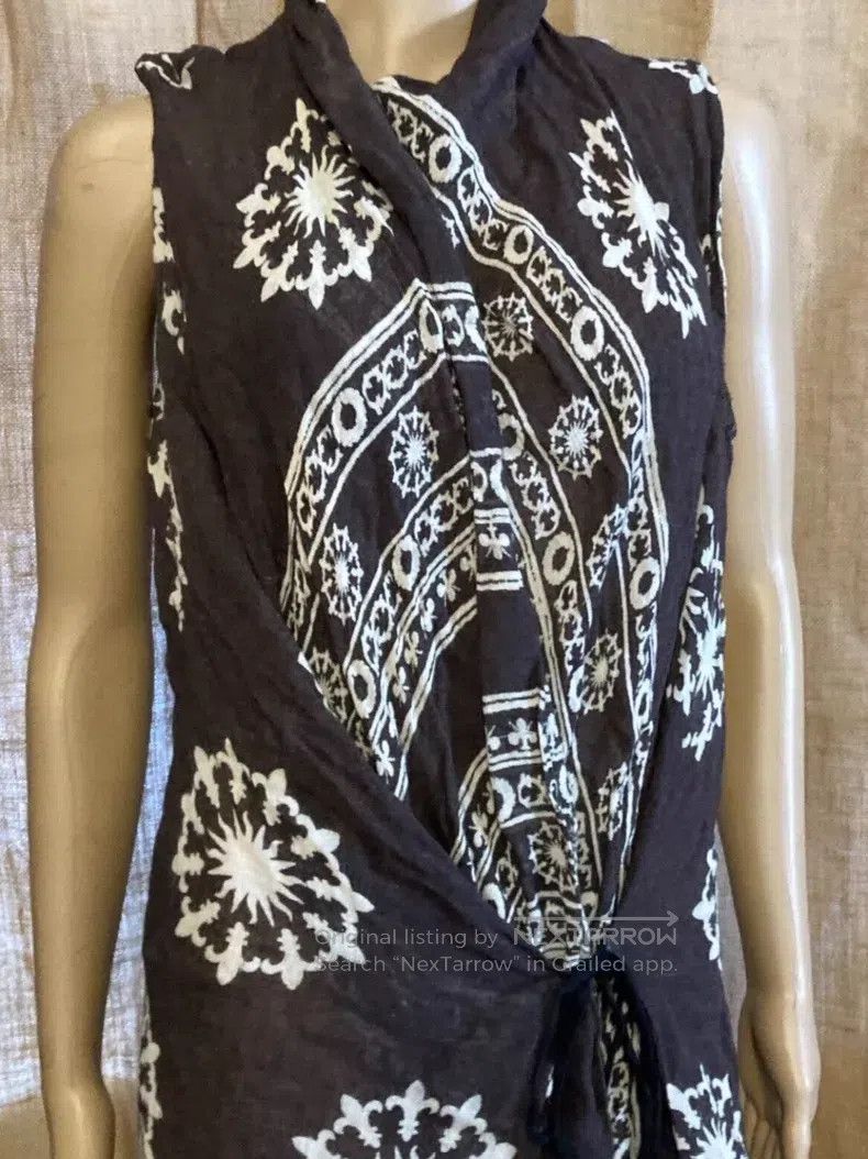 Other Ann Demeulemeester Showstopper Scarf Printed Wrap Skirt Size XS / US 0-2 / IT 36-38 - 2 Thumbnail