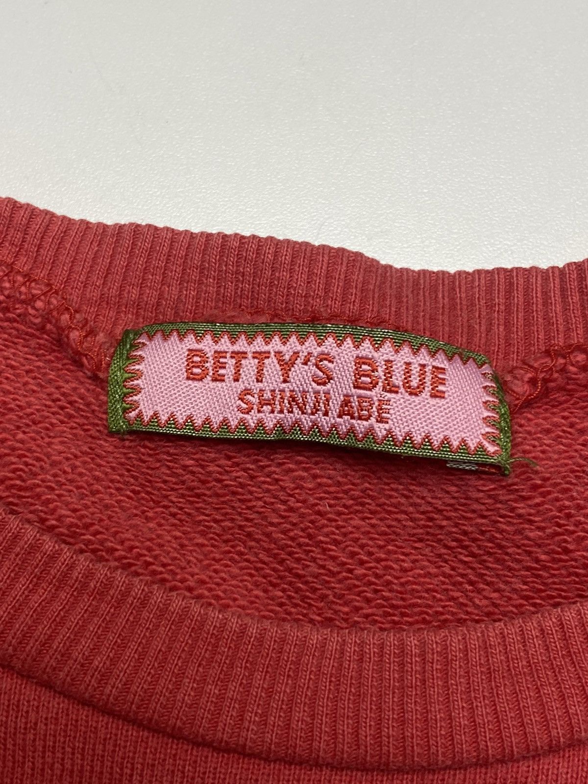 Japanese Brand 2000s Bettys Blue - Iconic Mascots Short Sweatshirt Size US M / EU 48-50 / 2 - 9 Thumbnail