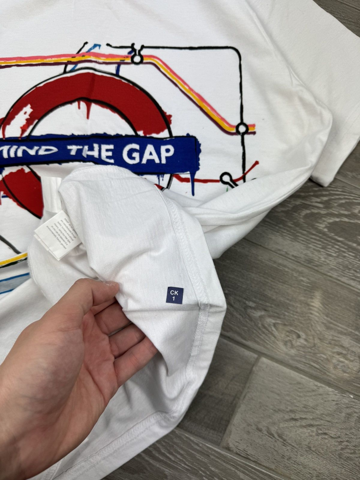 Other Mind The Gap “Underground” New Tee Size US L / EU 52-54 / 3 - 7 Thumbnail