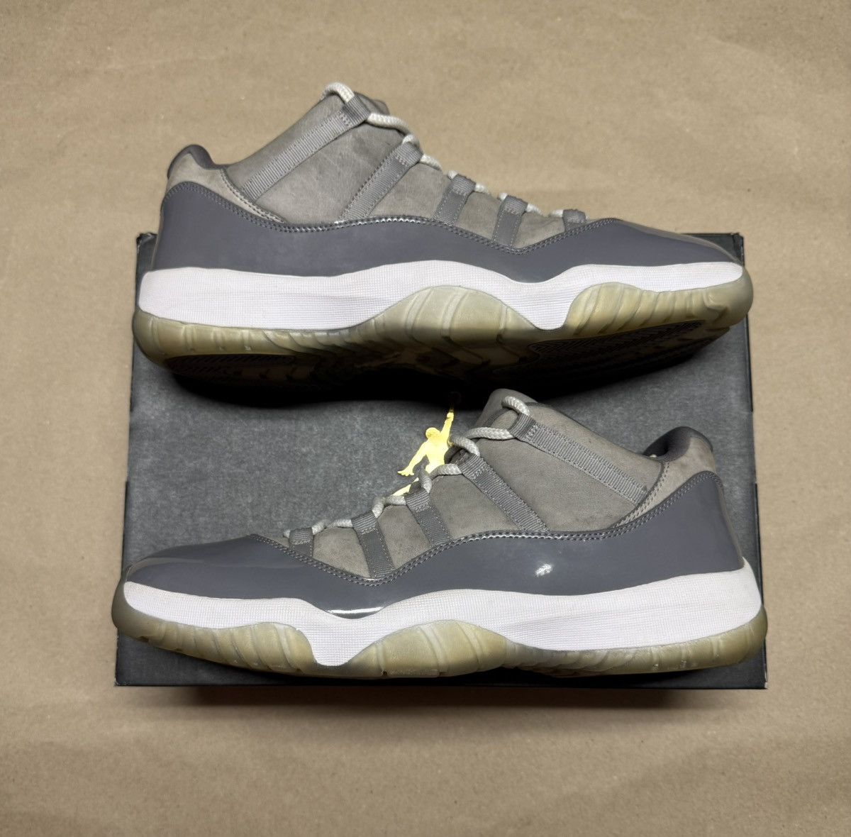 Jordan Brand Nike Air Jordan 11 XI Retro Low Cool Grey Mens size 14 Rare! Size US 14 / EU 47 - 1 Thumbnail