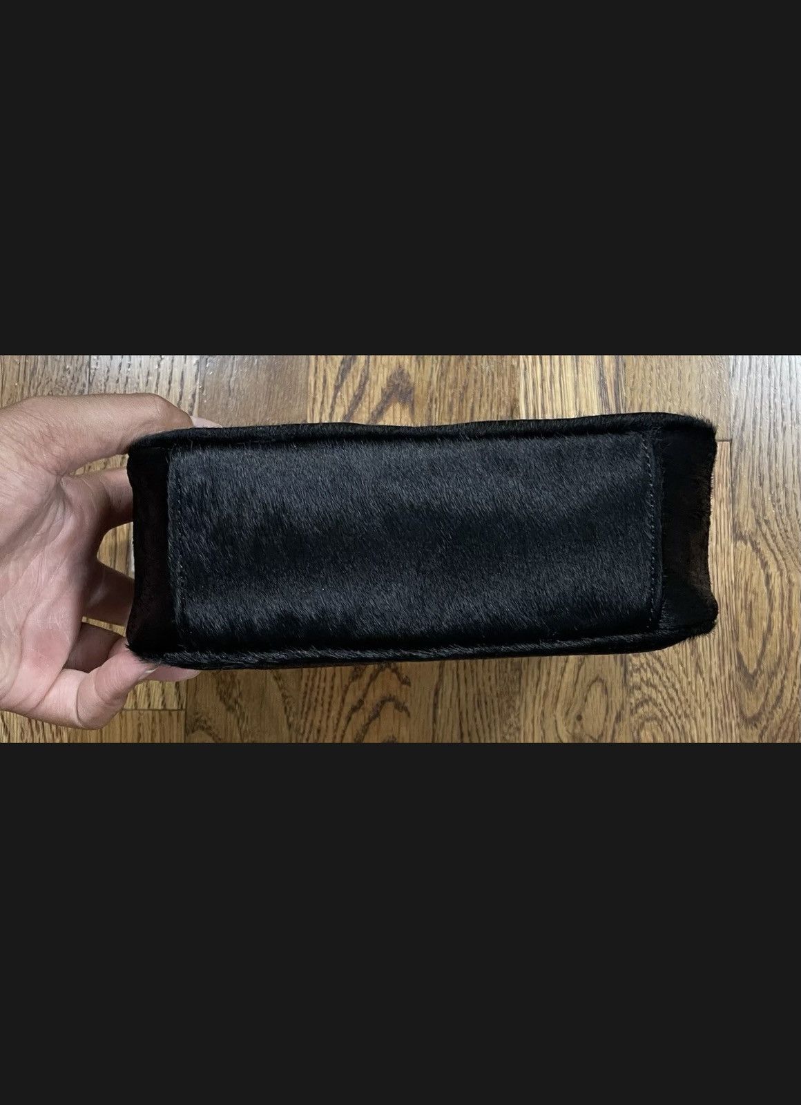Brandon Blackwood Brandon Blackwood New York Hand Bag Pony Hair Black Women’s Size ONE SIZE - 5 Thumbnail