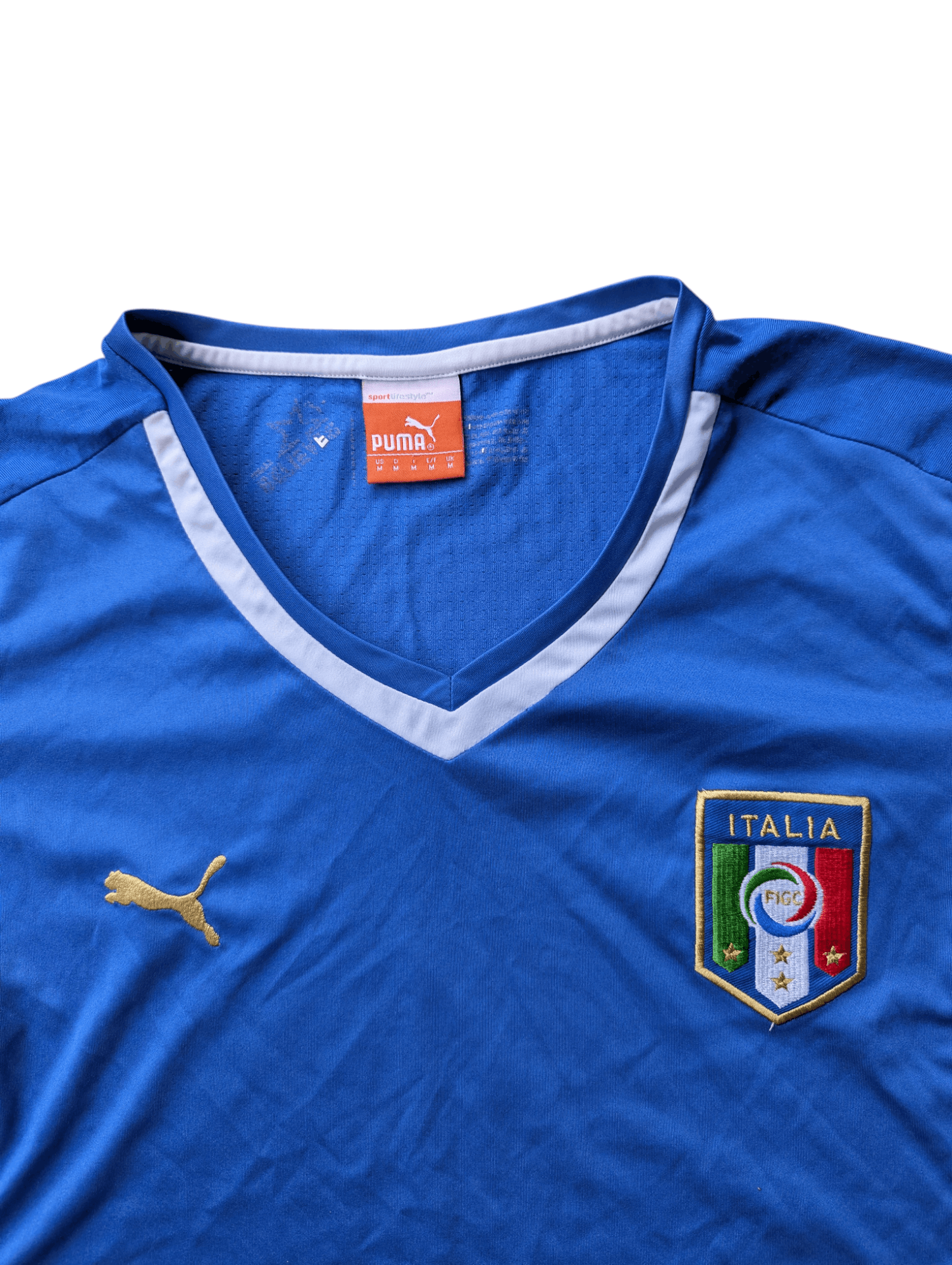 Other Puma Italy 2014/15 Home Football Shirt Jersey Size US S / EU 44-46 / 1 - 2 Thumbnail