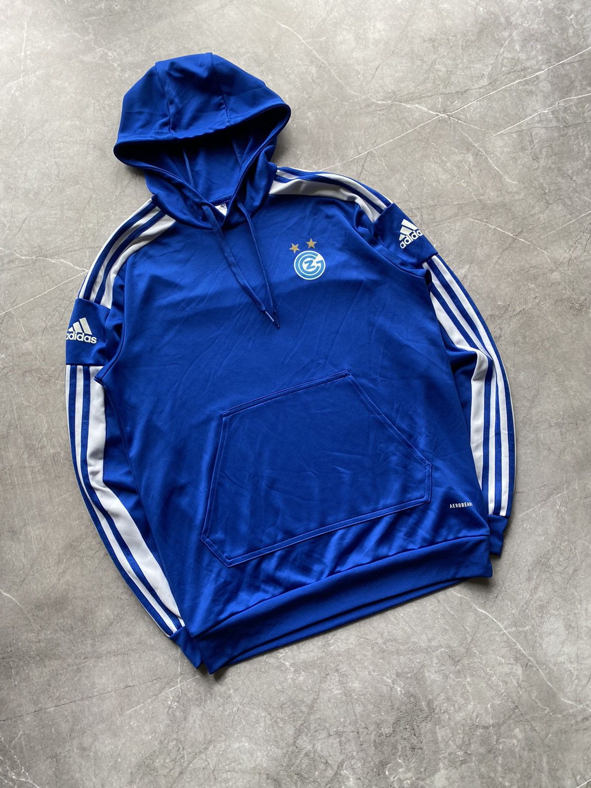 Adidas Adidas 2021 Grasshopper Club Zurich Soccer Football Hoodie Size US M / EU 48-50 / 2 - 1 Thumbnail