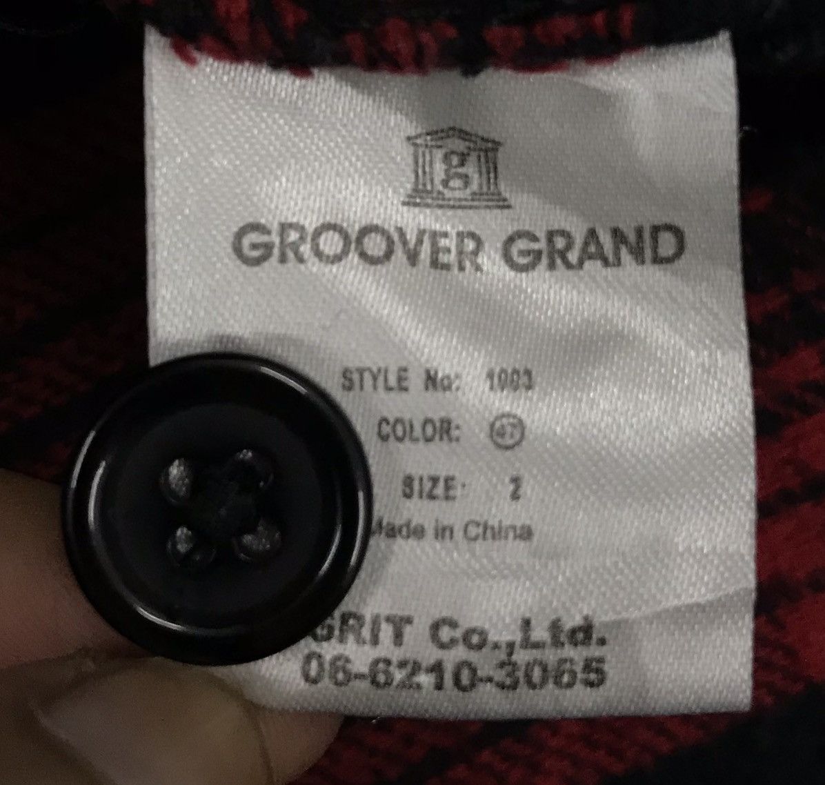 Japanese Brand × Vintage Vintage Goover Grand Long Sleeve Shirt Button Ups Size US L / EU 52-54 / 3 - 11 Thumbnail
