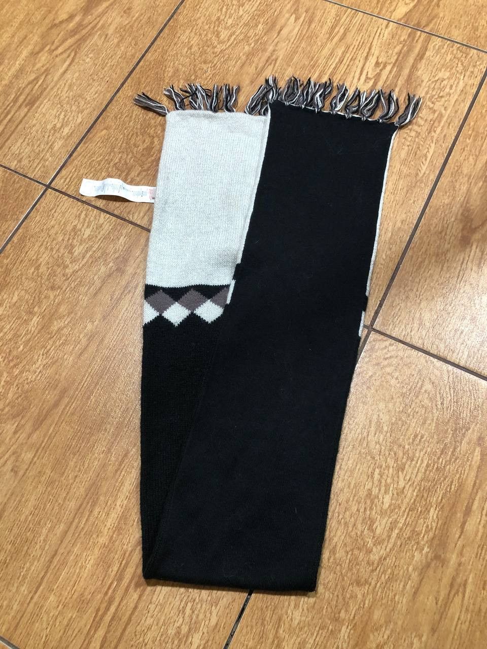 Kenzo Vintage KENZO KIDS Scarf Ribbed Knit Ribbon Scarves Size ONE SIZE - 12 Thumbnail