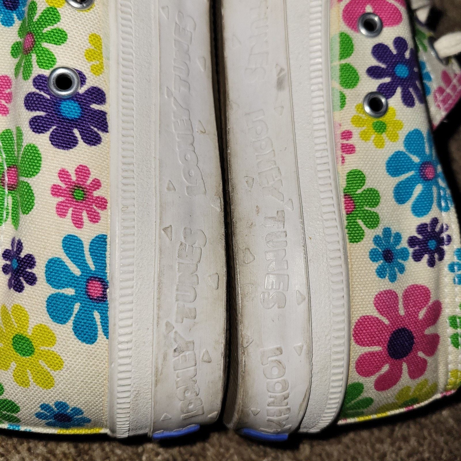 Keds Vintage Women's 90's Daffy Duck Keds SZ 8 Size US 8 / IT 38 - 3 Thumbnail