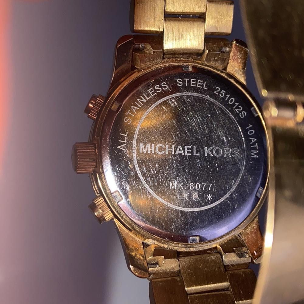 Michael Kors Michael Kors l VIntage Gold Boyfriend Watch Size ONE SIZE - 6 Thumbnail