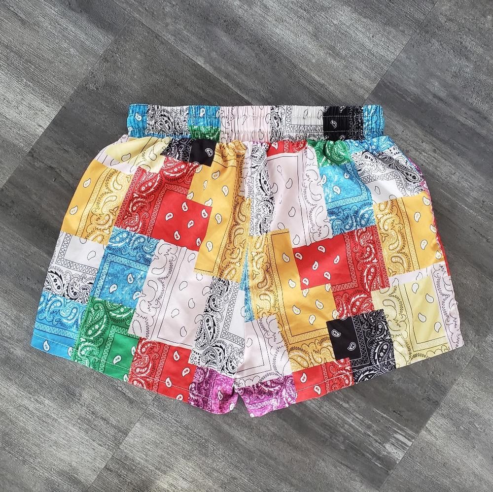 Shein Multicolored Bandana SHEIN Beach Short Size 28" / US 6 / IT 42 - 2 Thumbnail