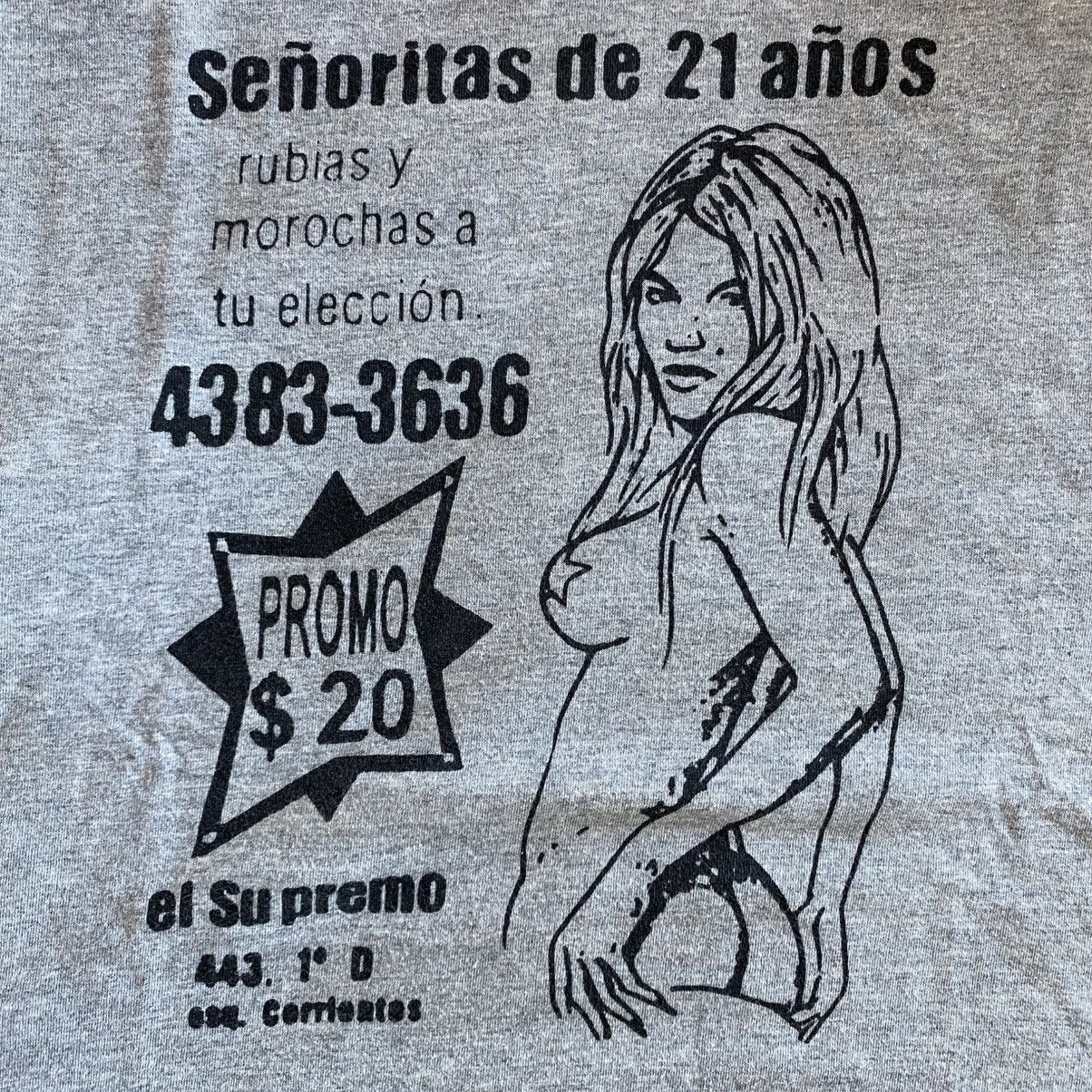 Supreme Vintage Supreme Senoritas T-Shirt Football Top Red 2009 Size US M / EU 48-50 / 2 - 6 Thumbnail