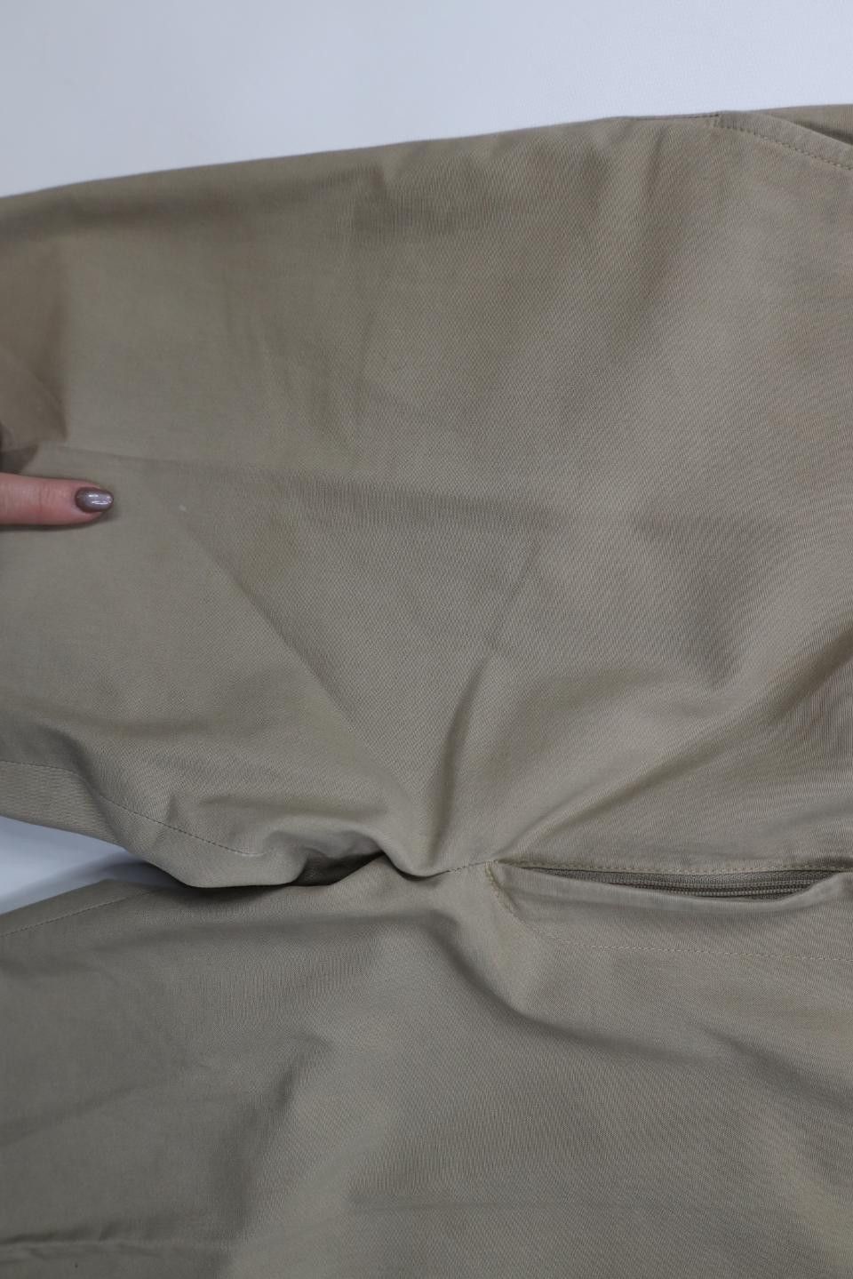 Orvis Vintage 70s Orvis Flared Wide Leg Chino Pants Beige USA Size US 38 / EU 54 - 8 Thumbnail