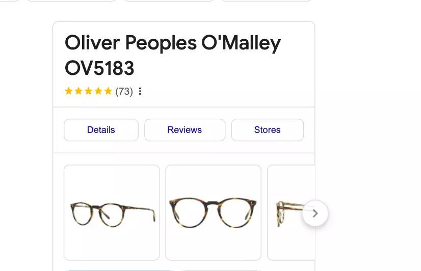 Oliver Peoples OLIVER PEOPLES O'Malley 47mm Optical ESPRESSO/ 362 Grad Size ONE SIZE - 3 Thumbnail