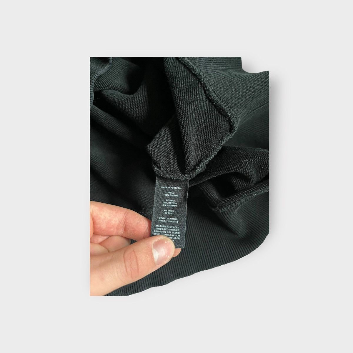 Helmut Lang Helmut Lang Black Hoodie Size US L / EU 52-54 / 3 - 6 Thumbnail
