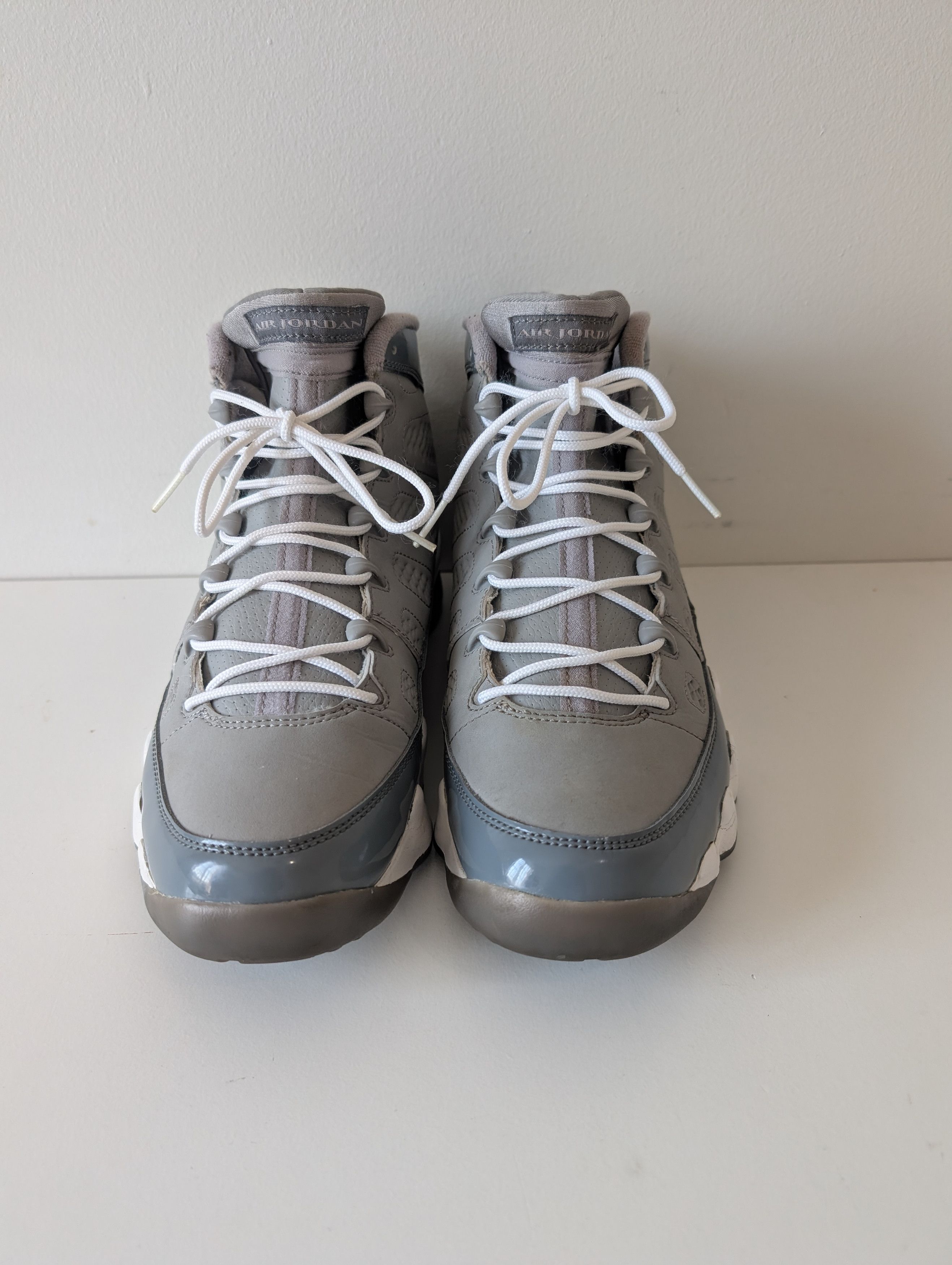Nike Jordan 9 Retro Cool Grey Medium Grey White Size US 8 / EU 41 - 2 Thumbnail