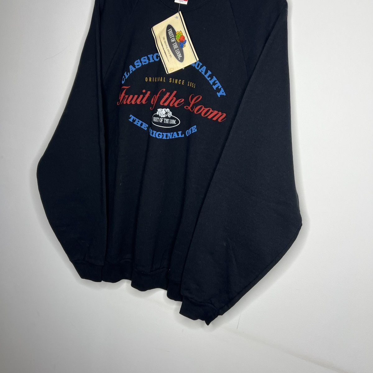 Fruit Of The Loom × Vintage Vintage 90s Fruit of the loom sweatshirt Crewneck Size US XL / EU 56 / 4 - 2 Thumbnail