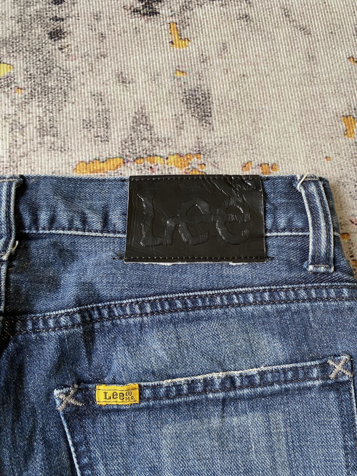 Japanese Brand Lee Distressed Flare Denim Size US 30 / EU 46 - 17 Thumbnail