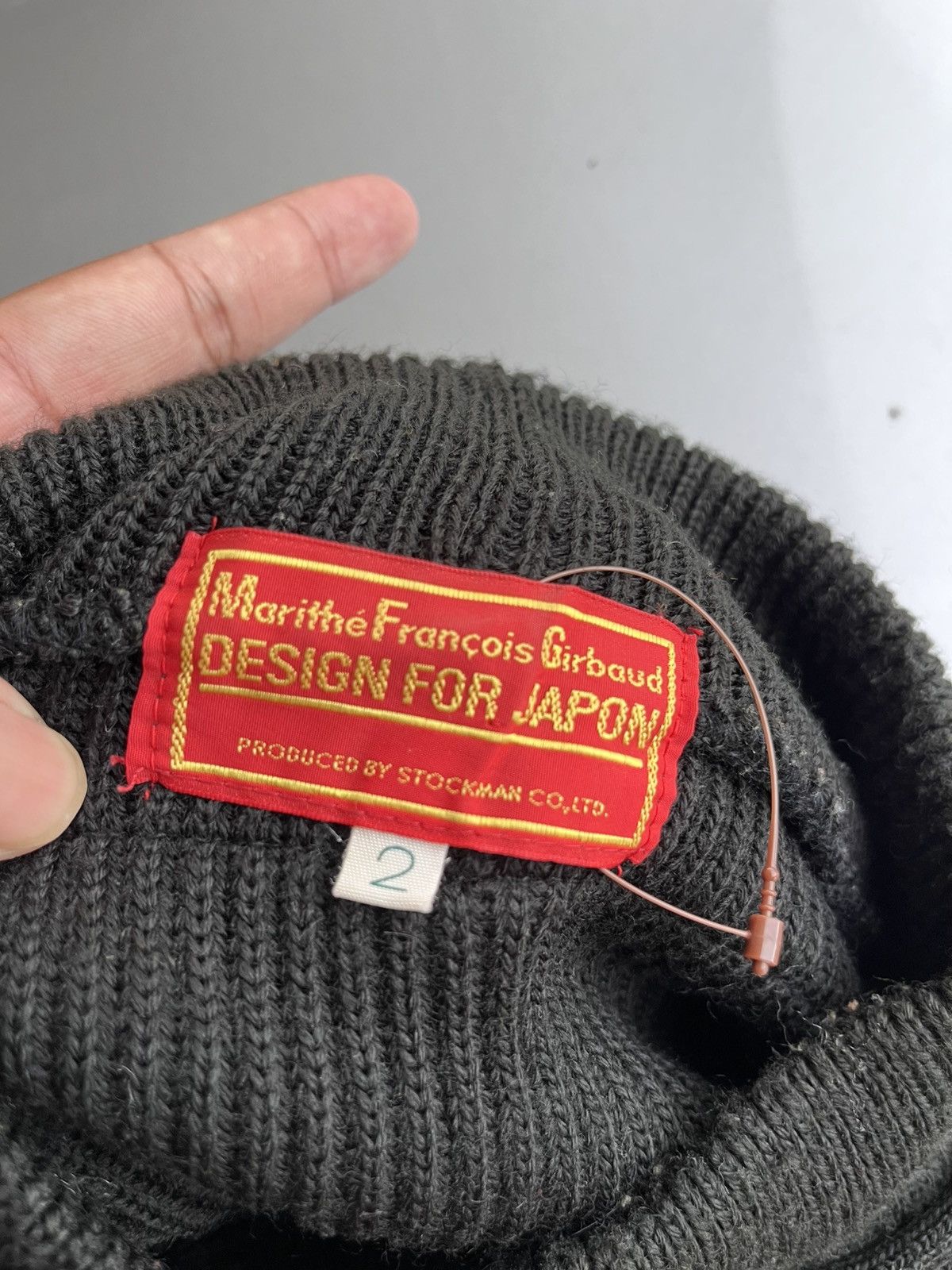 Marithe + Francois Girbaud Aw 82/83 black knitwear for japan Size US M / EU 48-50 / 2 - 8 Thumbnail