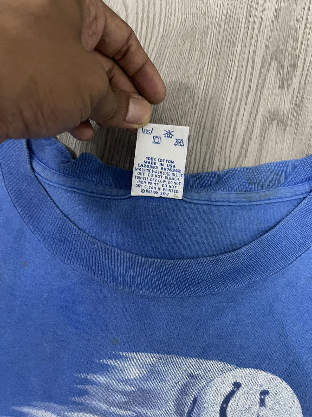 NFL × Salem Sportswear × Vintage 90s Marshall Faulk NFL player shirt Size US L / EU 52-54 / 3 - 9 Thumbnail