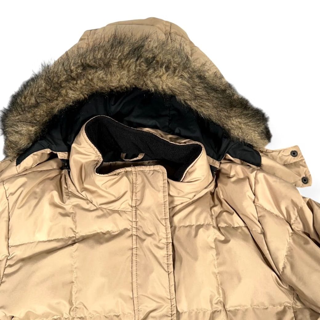 Eddie Bauer VINTAGE Eddie Bauer Coat Womens EXTRA SMALL Parka Puffer Down Fur Trim Hooded Long Sleeve Brown XS Adult Womens Size XS / US 0-2 / IT 36-38 - 2 Thumbnail