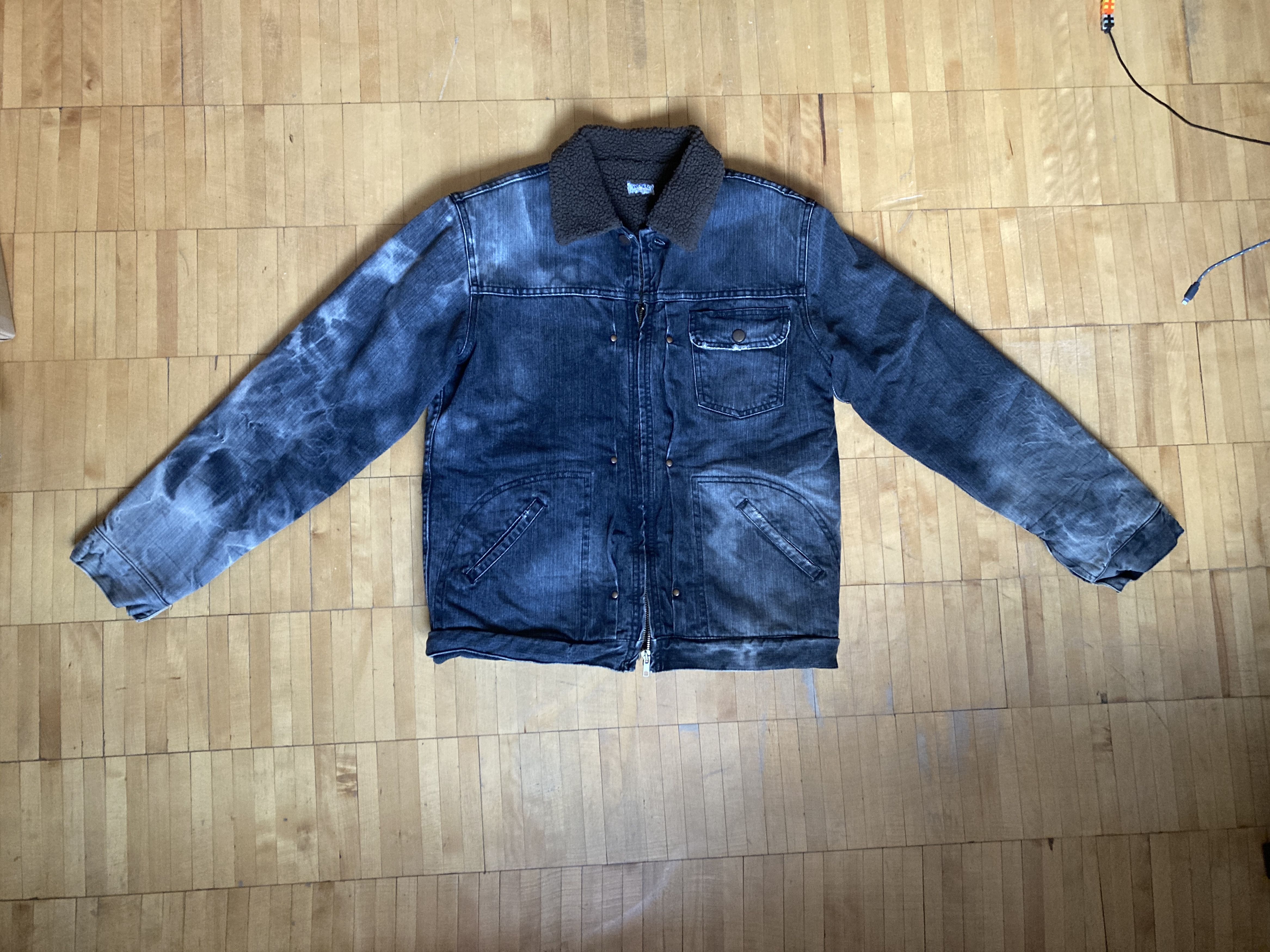 Eternal × Japanese Brand Eternal Bleached Insulated Denim Jacket Size US M / EU 48-50 / 2 - 1 Thumbnail