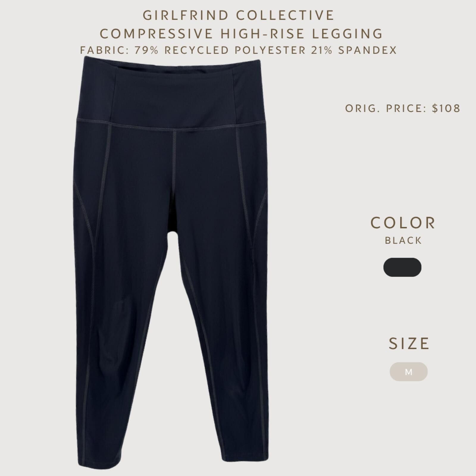 Girlfriend Collective Girlfriend Collective High Rise Leggings M Size 32" / US 10 / IT 46 - 2 Thumbnail