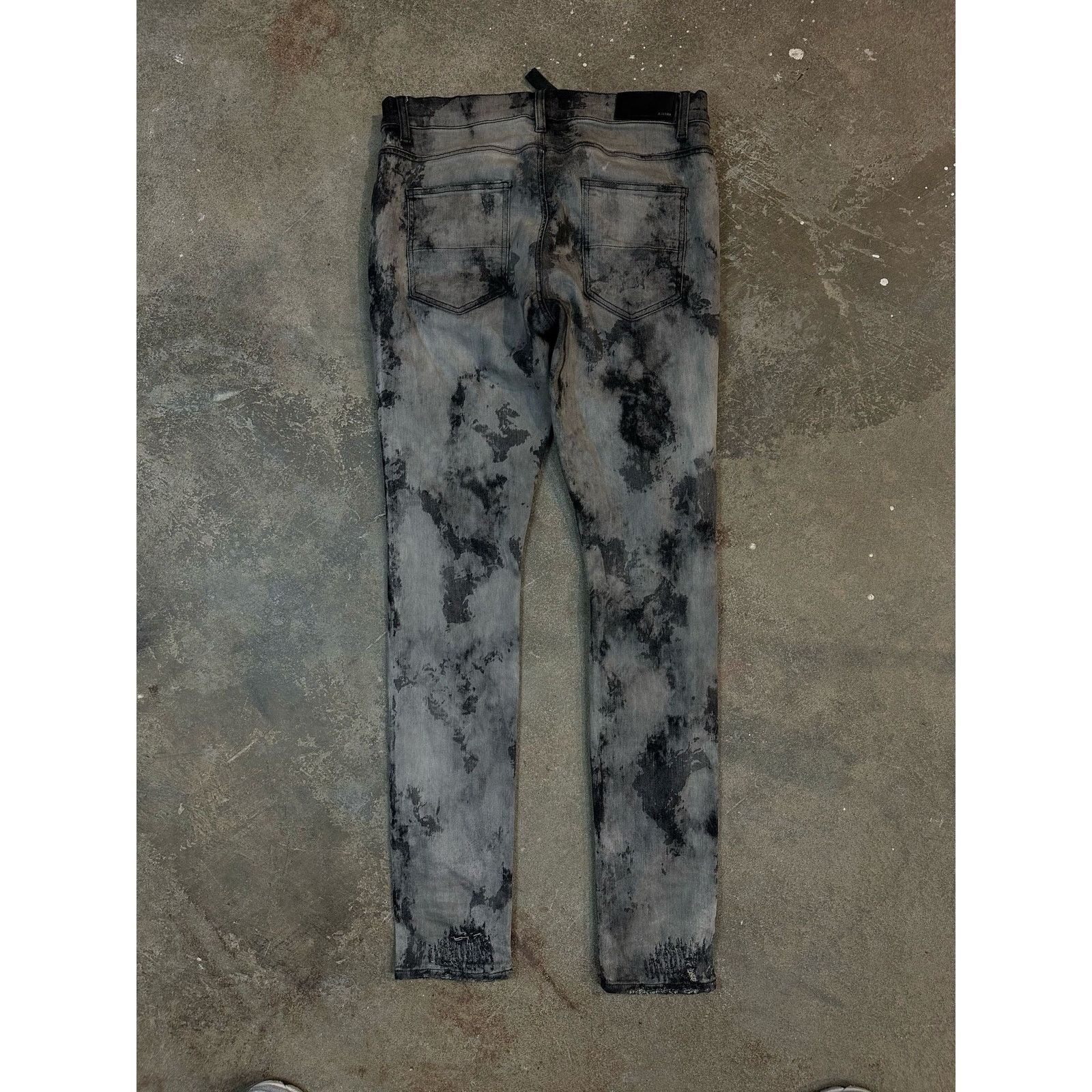 Amiri Amiri Thrasher Grey Bleach Used 34 Size US 34 / EU 50 - 2 Thumbnail