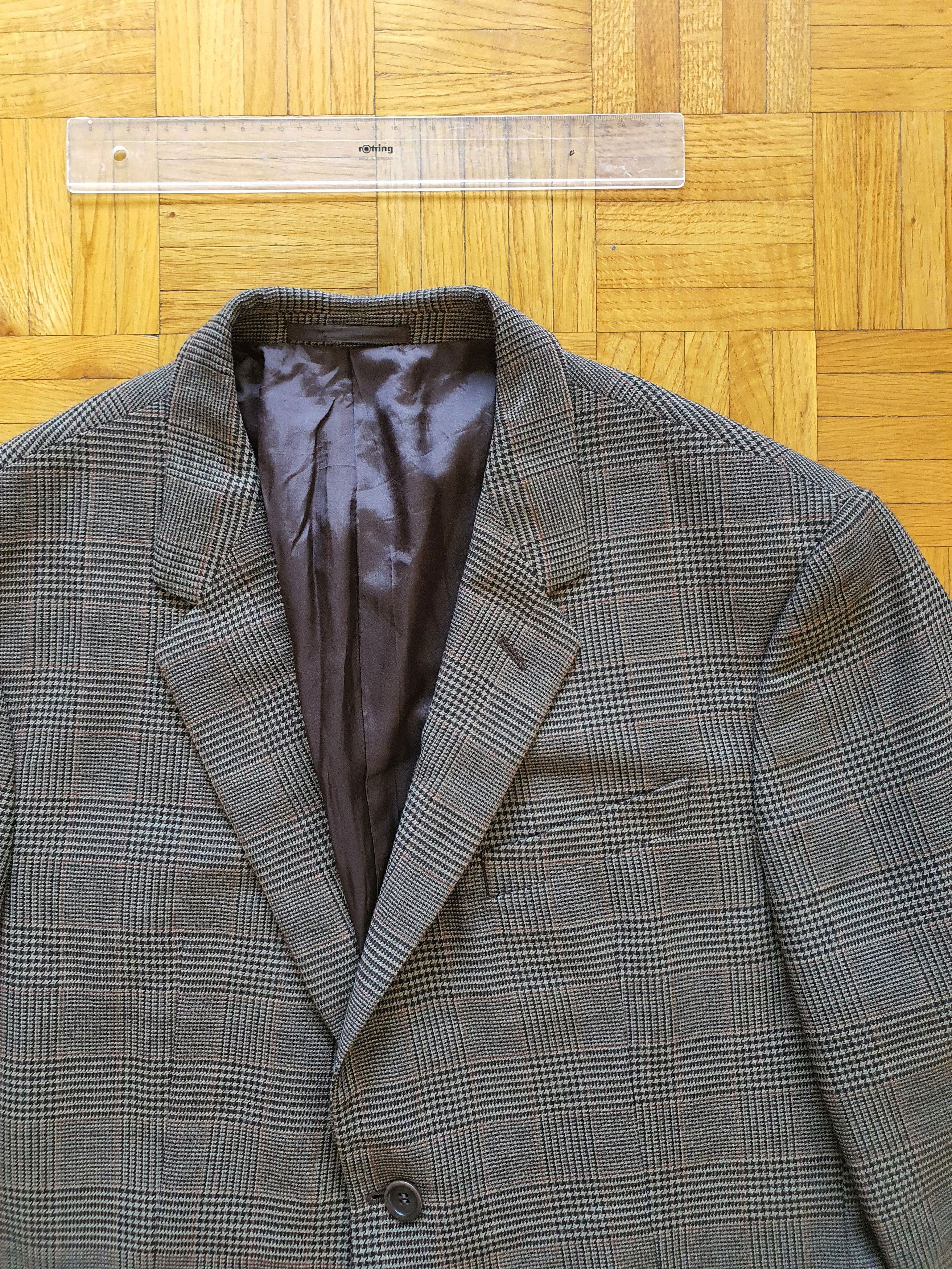 Armani Collezioni Glenplaid (Prince of Wales check) Blazer Jacket - EU IT 54L Size 44L - 4 Thumbnail