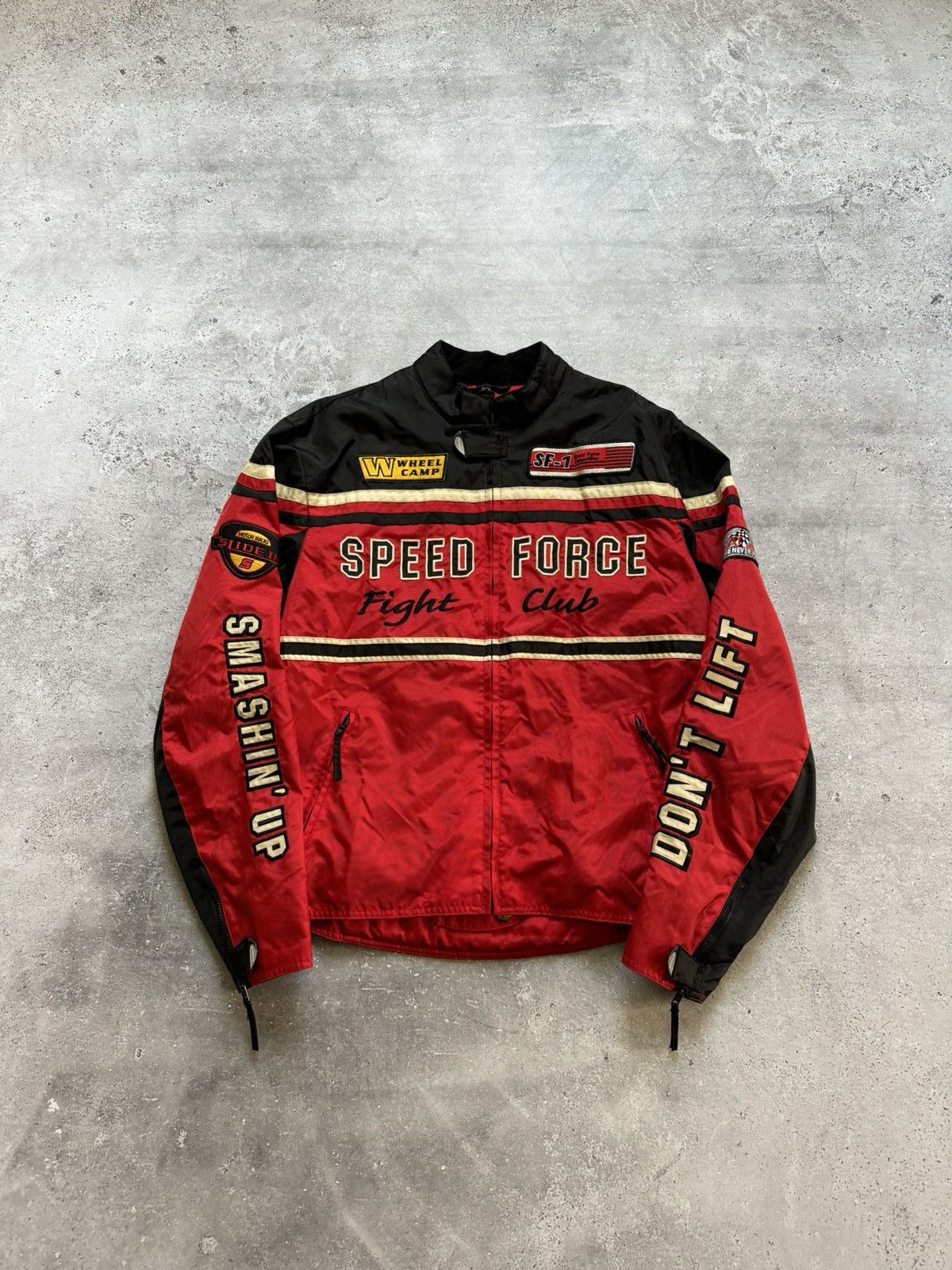 Vintage Vintage 2002 Hein Gericke Speed Force Racing Moto Jacket Size US XL / EU 56 / 4 - 2 Thumbnail