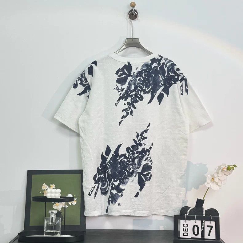 Louis Vuitton Louis Vuitton size 4l New Dark Lines Full Print Short Sleev Size US M / EU 48-50 / 2 - 2 Thumbnail